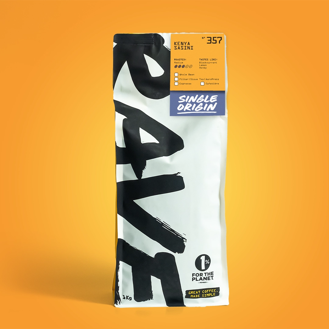Rave Coffee Kenya Sasini Nº 357 cafea 250g fructată