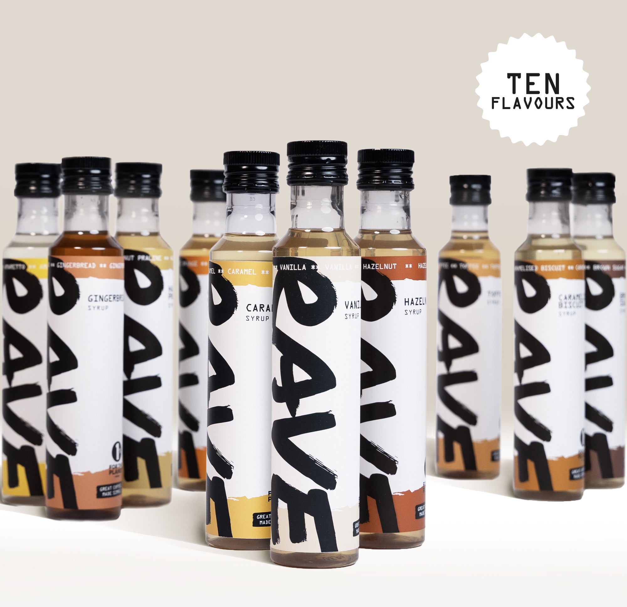Rave Coffee Pick N Mix set 3 siropuri cafea 250 ml