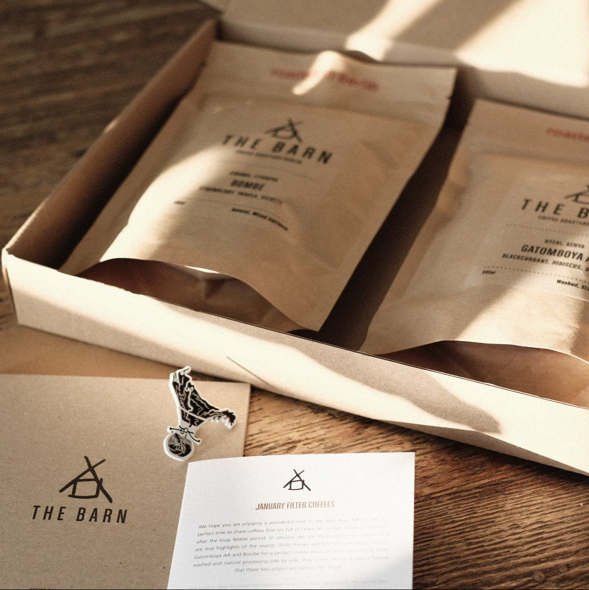 The Barn Roasters Choice abonament cafea filtru 2 x 250g
