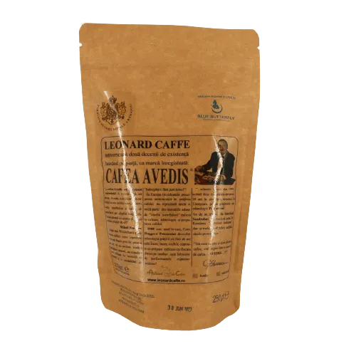 LEONARD Caffe Avedis cafea boabe prăjire medie
