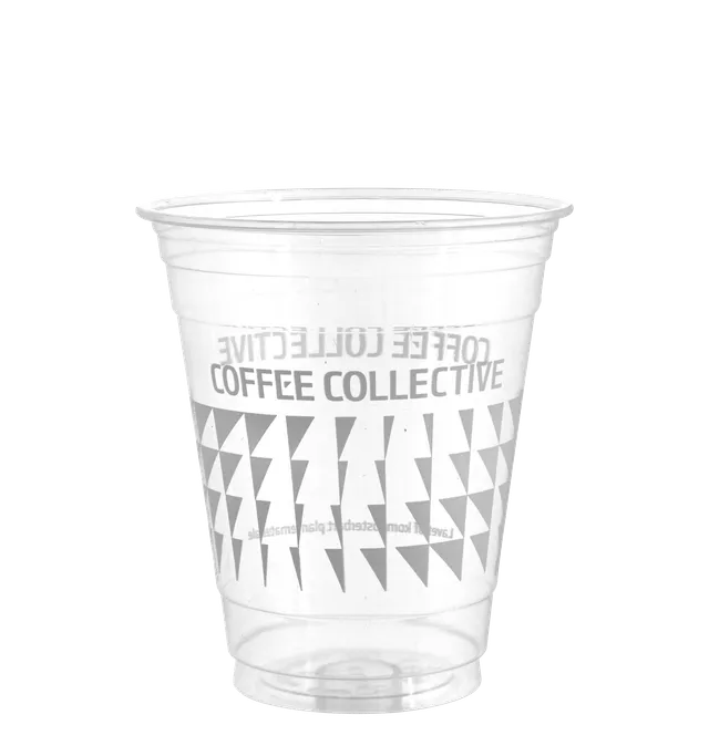 Coffee Collective pahare plastic 12 oz 1000 buc cu logo