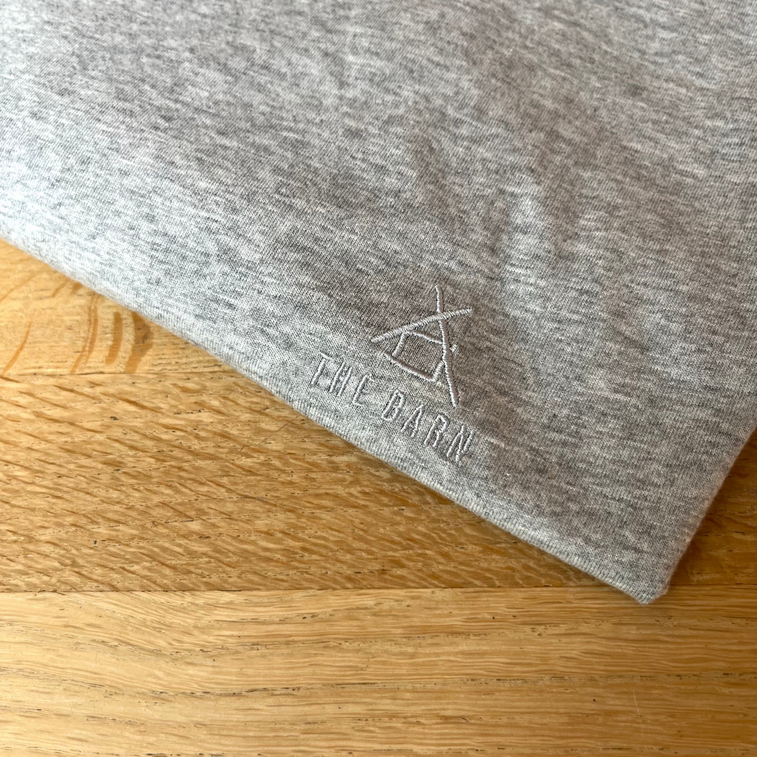 The Barn Logo T-Shirt tricou bumbac M gri