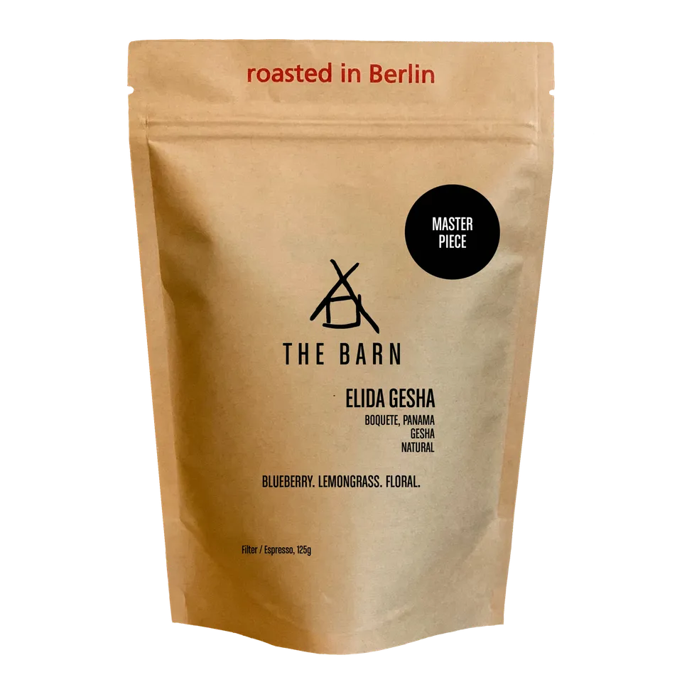 The Barn Elida Gesha Natural cafea boabe 125g Panama