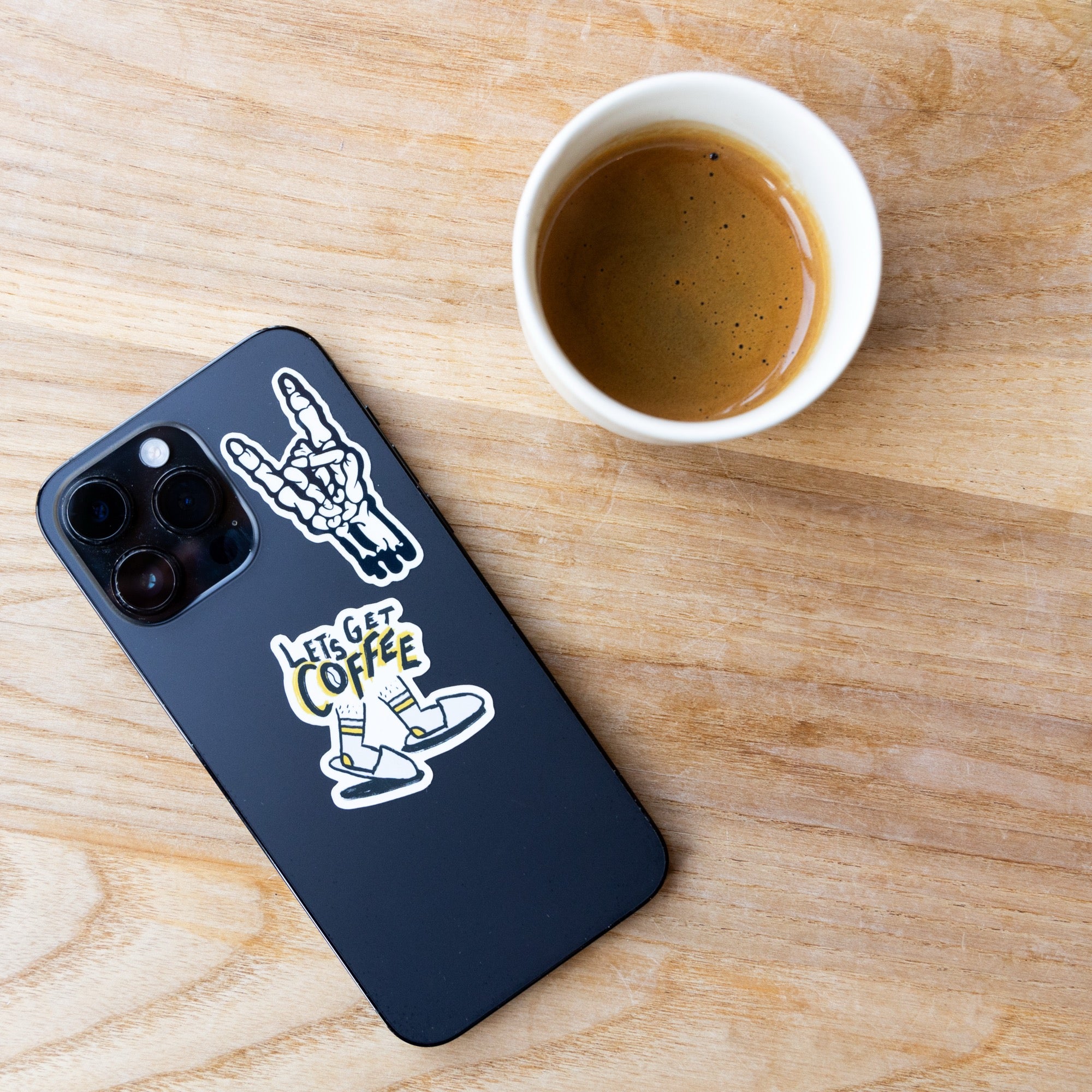 Rave Coffee Abigail Hudspith Sticker Pack stickere 3 modele