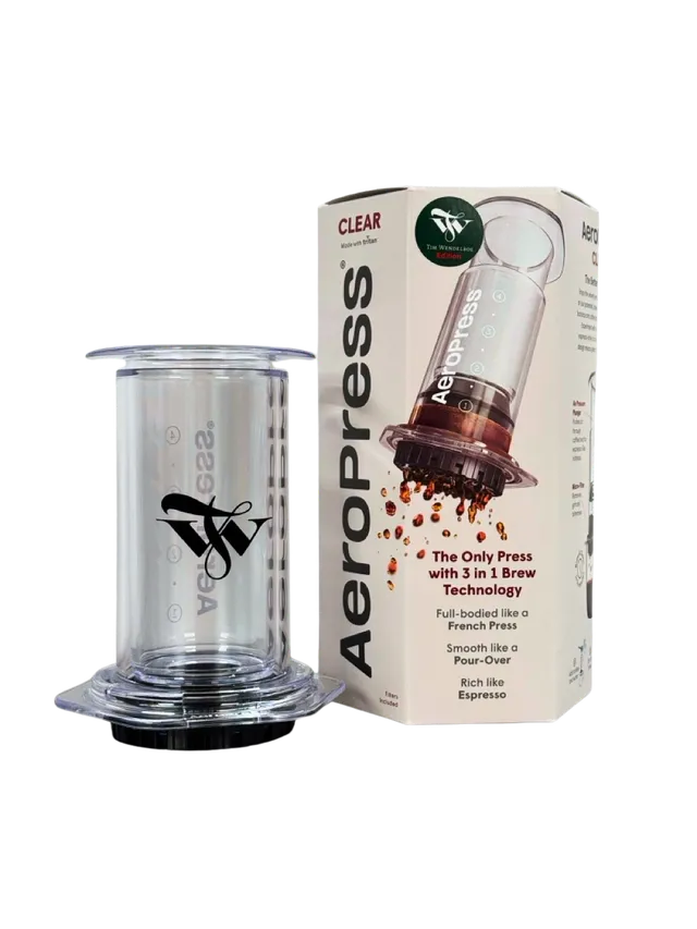 AeroPress Clear Tim Wendelboe Edition presă cafea