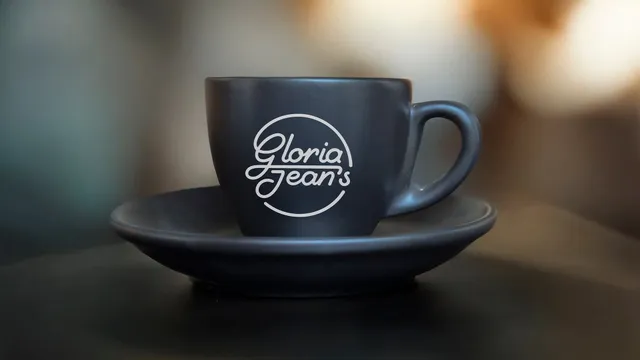 Gloria Jean's Noir Espresso ceașcă ceramică 75ml neagră