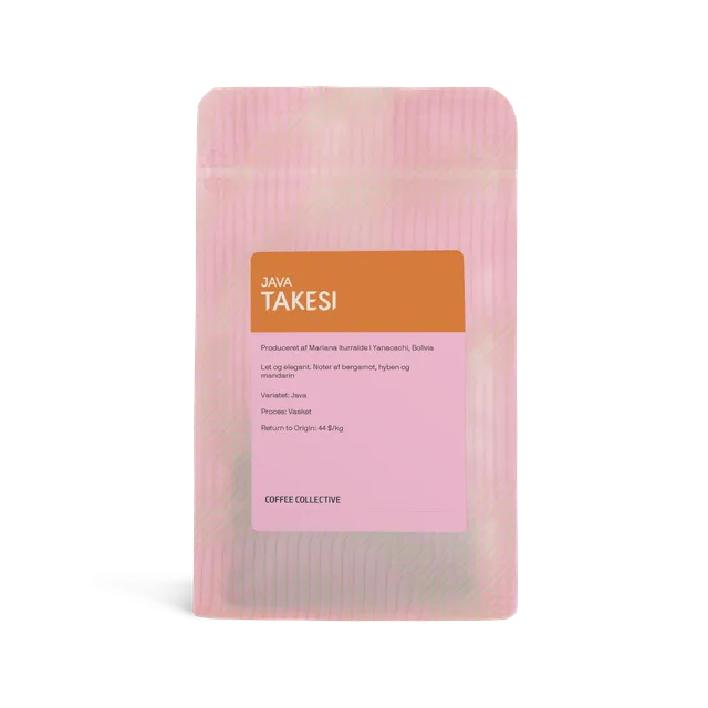 Coffee Collective Takesi Java cafea filtru 200g Bolivia