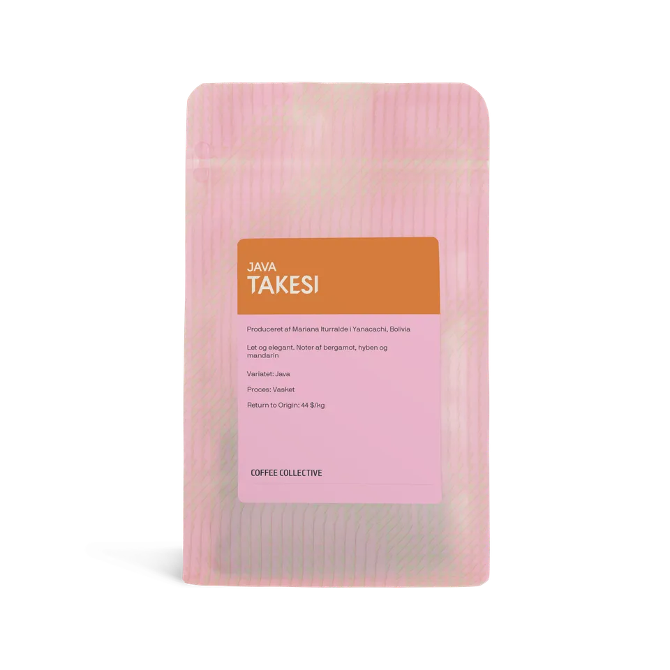 Coffee Collective Takesi Java cafea filtru 200g Bolivia