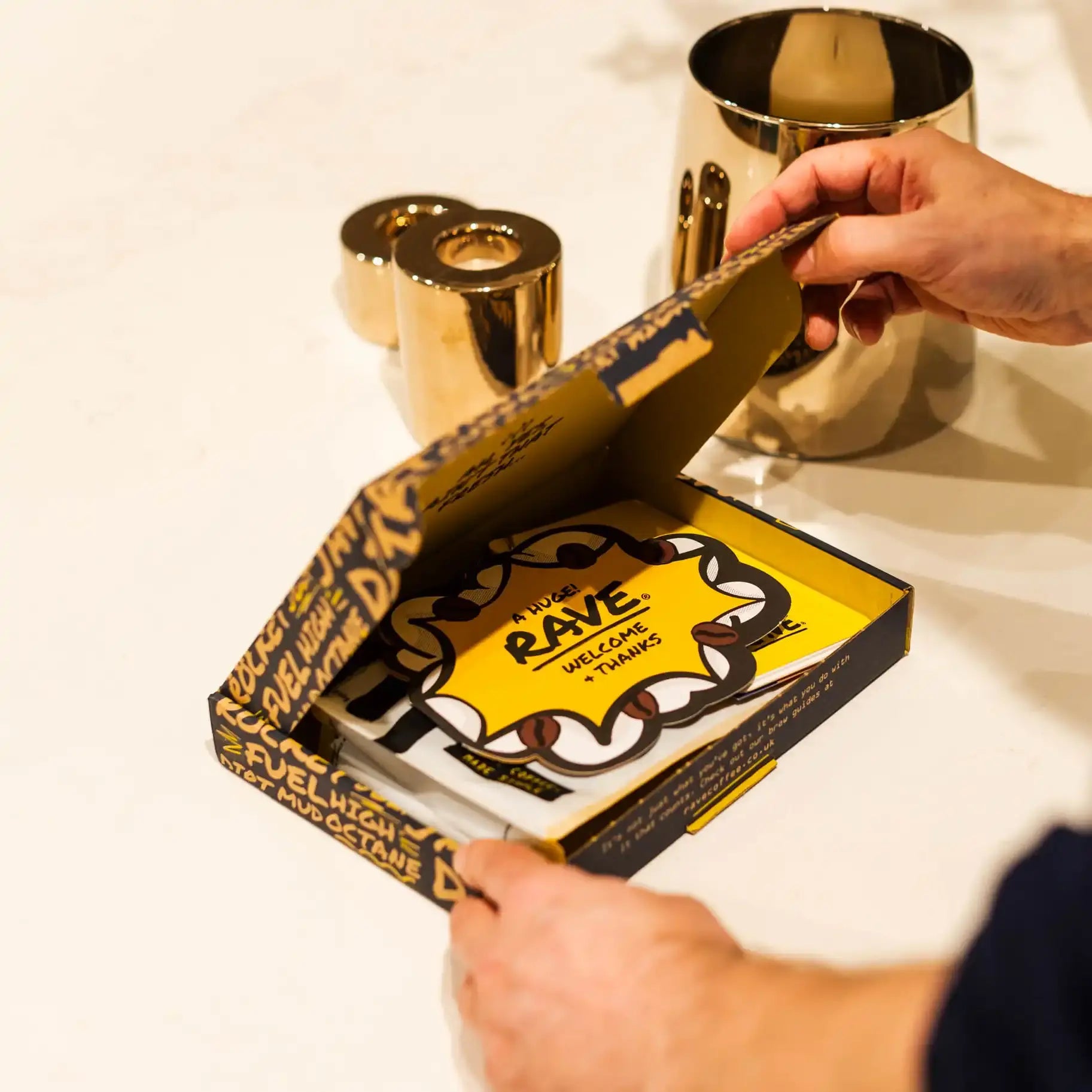 Rave Coffee Gift Subscription abonament cafea 3 luni cadou