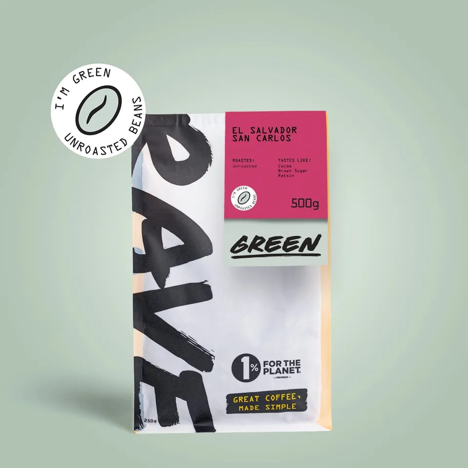 Rave El Salvador San Carlos cafea verde 500g neprajită