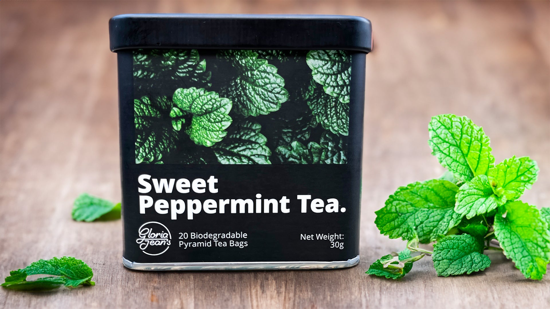 Gloria Jean's ceai de mentă 20 plicuri fără cofeină