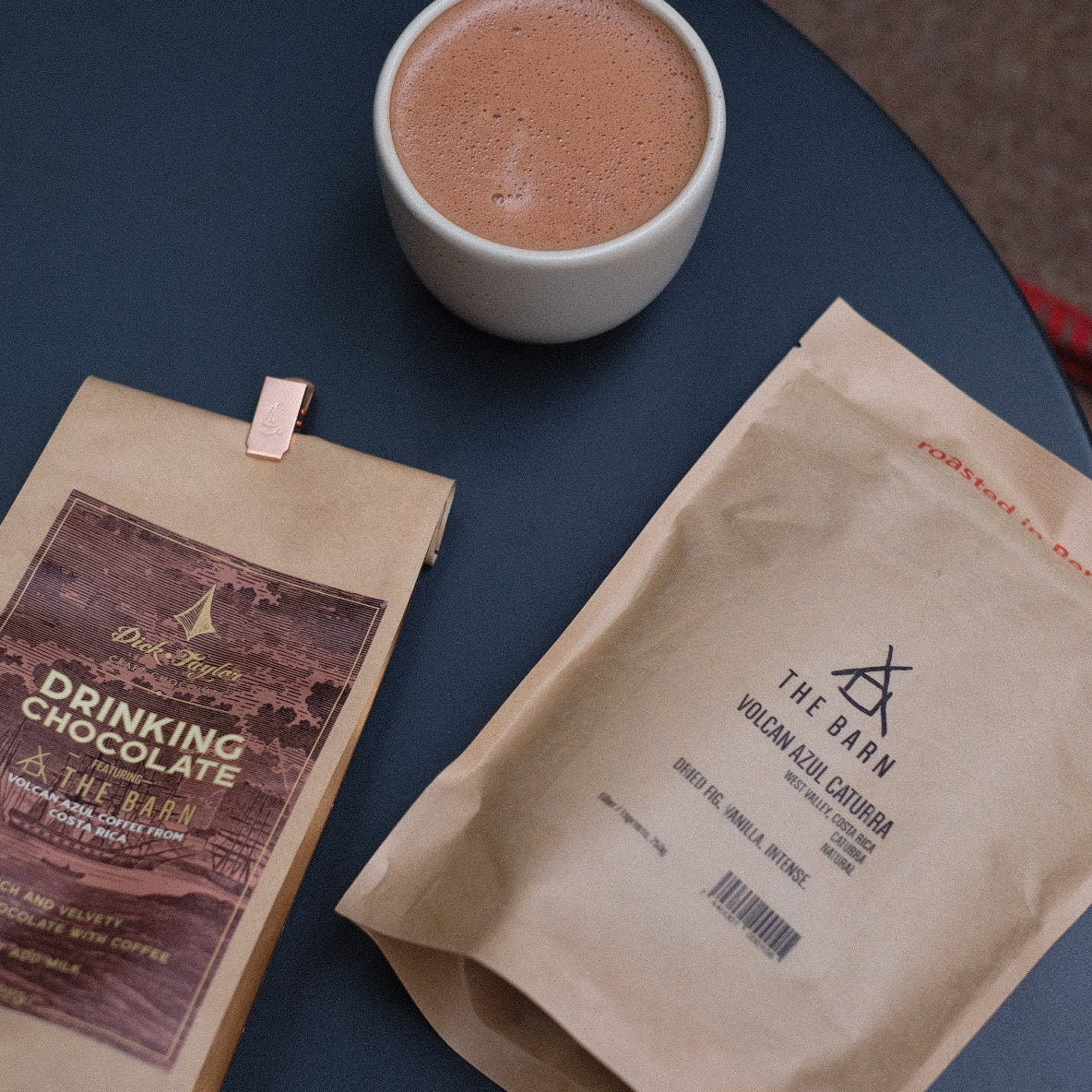 Volcan Azul Hot Chocolate ciocolata calda 227g cu cafea