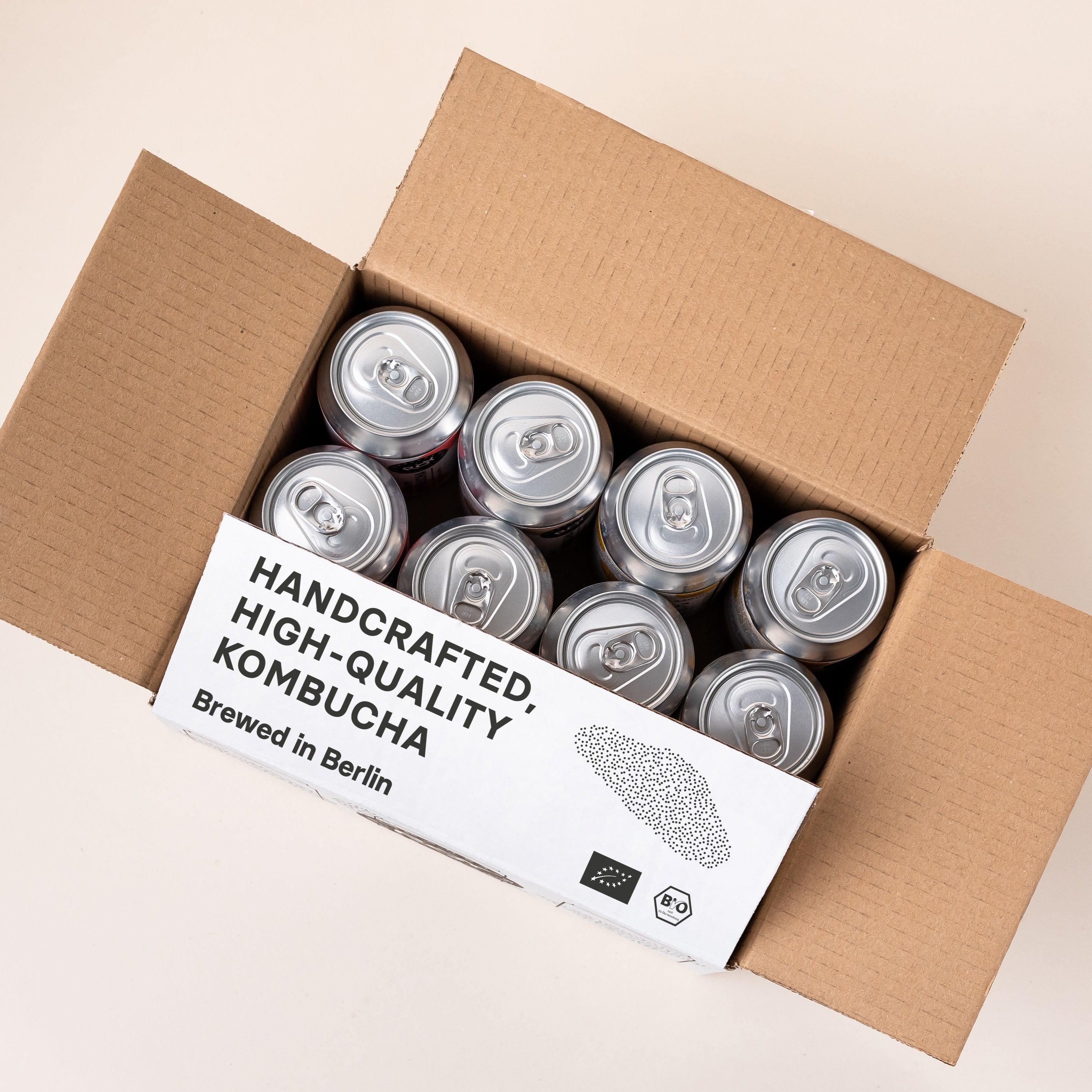 The Barn Roy Coffee Kombucha doză 330ml rece