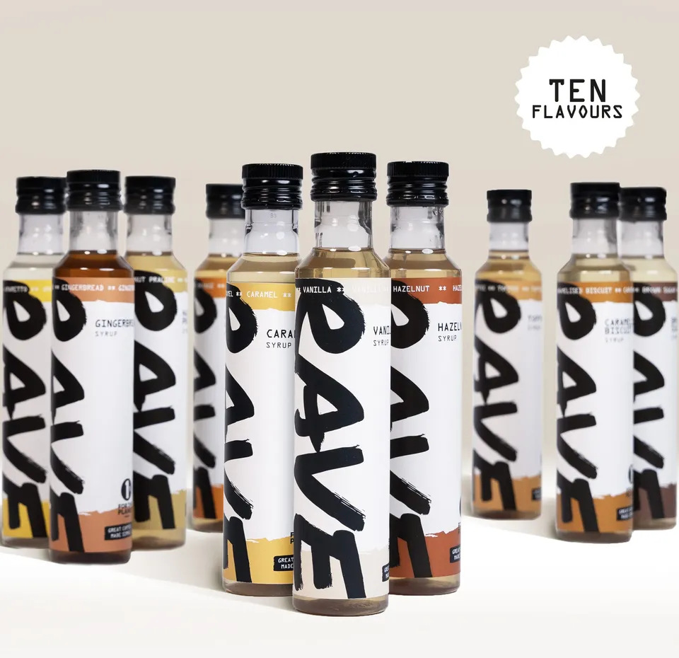 Rave Coffee Syrups sirop cafea 250ml caramel