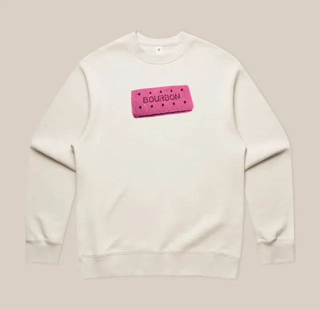 Rave Coffee Pink Bourbon hanorac bumbac off white