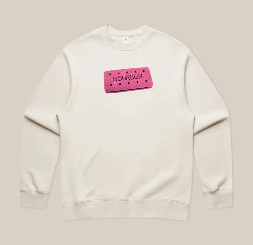Rave Coffee Pink Bourbon hanorac bumbac off white
