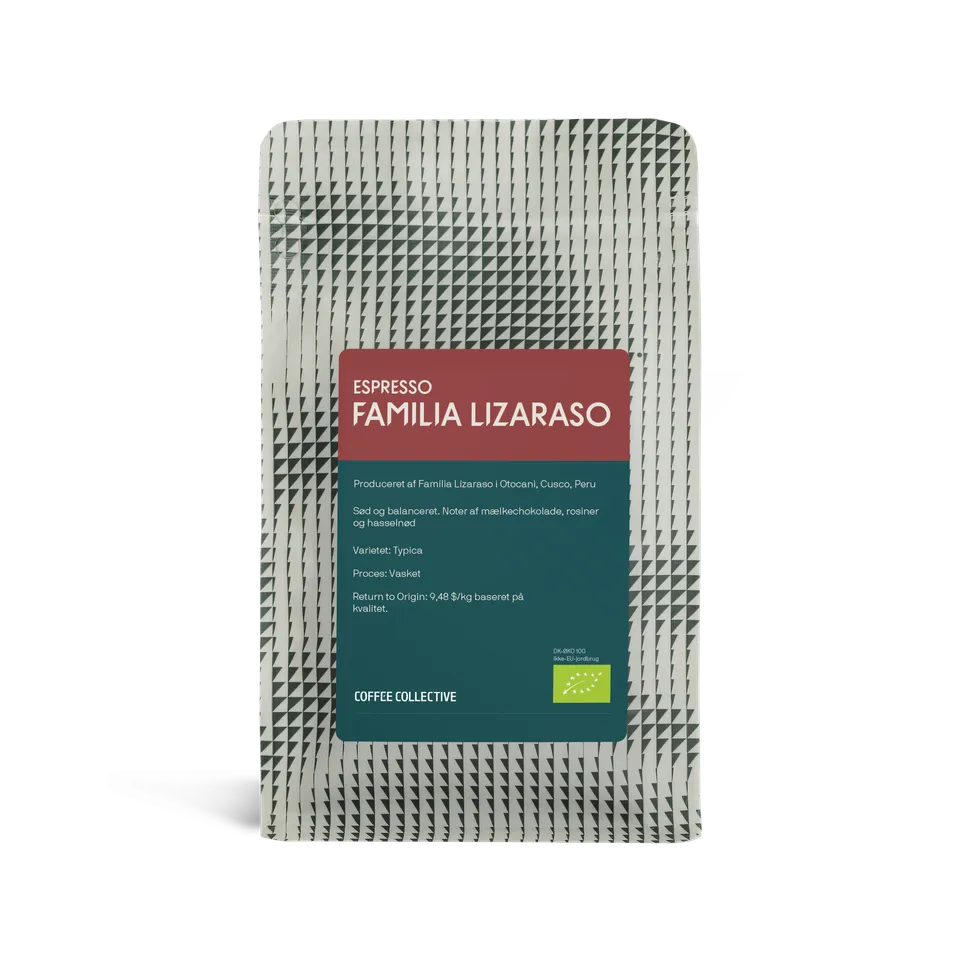 Coffee Collective Familia Lizaraso espresso cafea 250g bio
