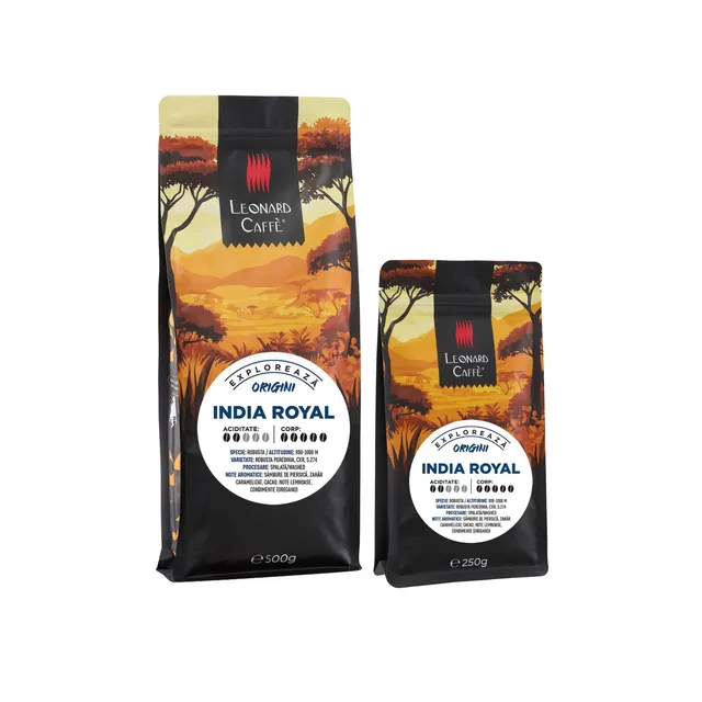 LEONARD India Kaapy Royale cafea boabe intensa