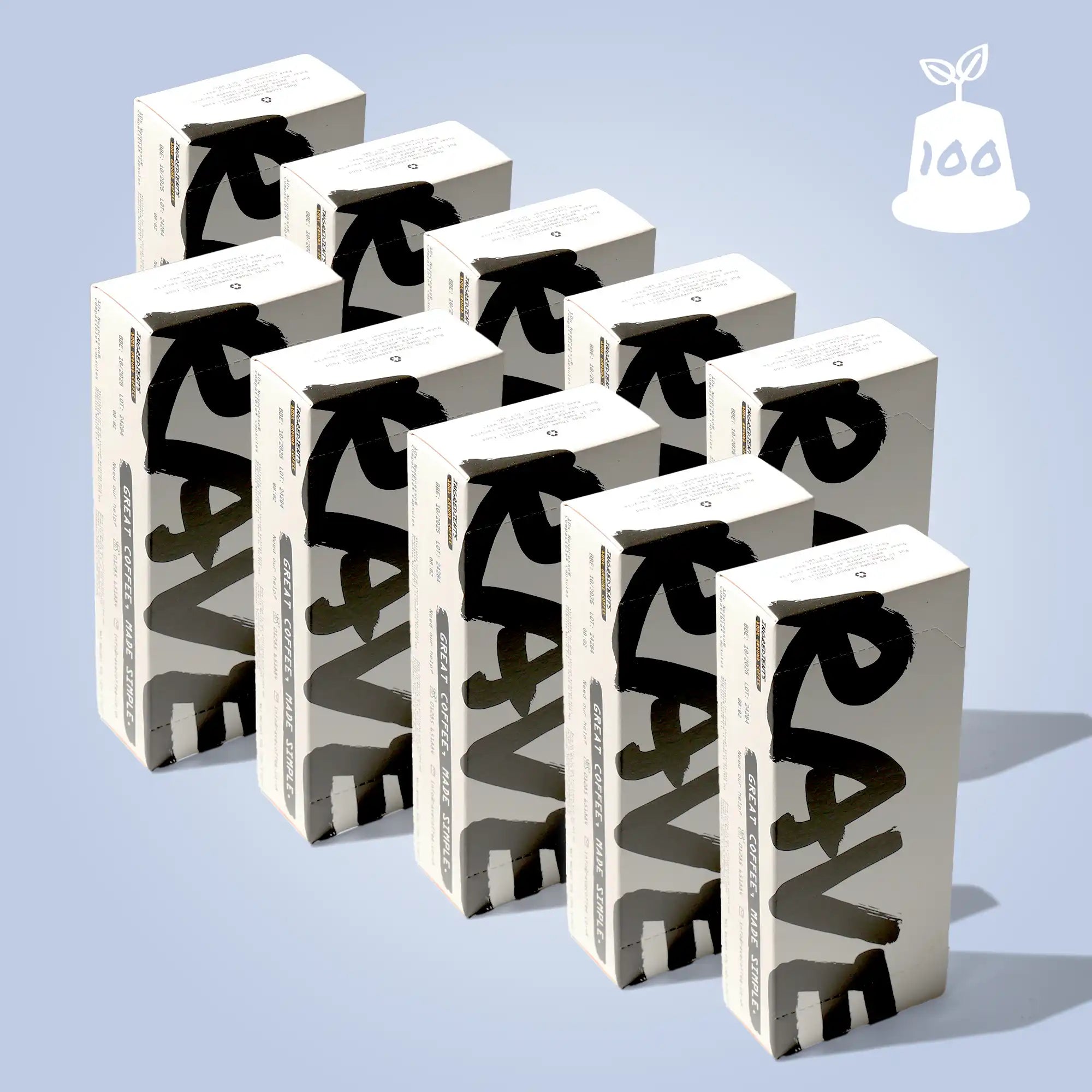 Rave Swiss Water Decaf capsule cafea 10 buc note cacao