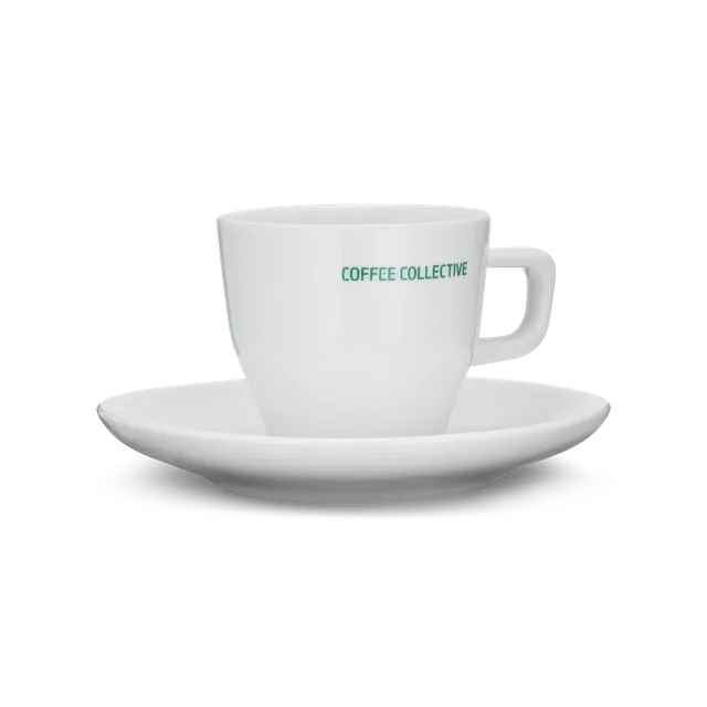 Coffee Collective Medium ceașcă ceramică farfurioară
