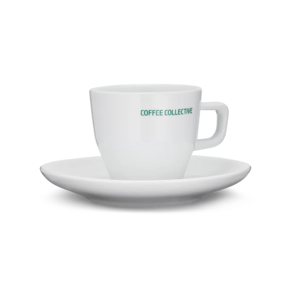 Coffee Collective Medium ceașcă ceramică farfurioară