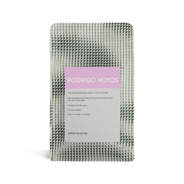 Coffee Collective Rodrigo Hoyos cafea 250g Columbia spalata