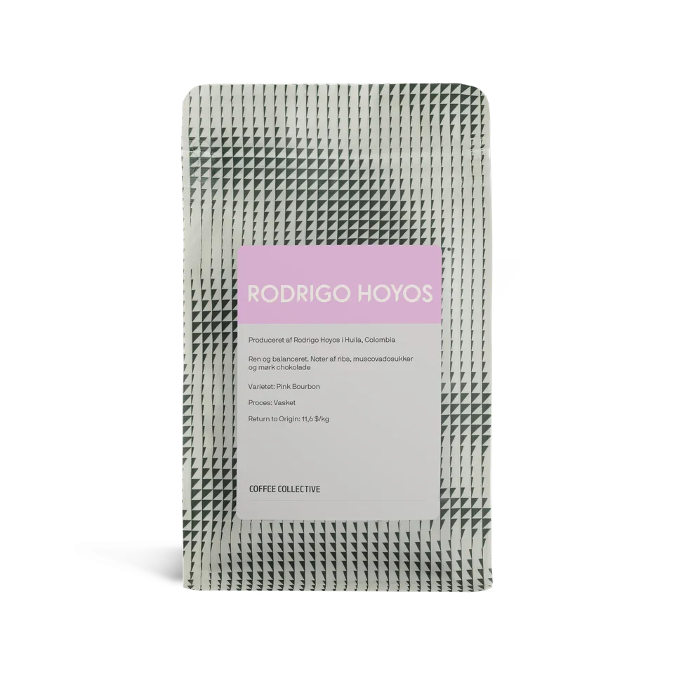 Coffee Collective Rodrigo Hoyos cafea 250g Columbia spalata