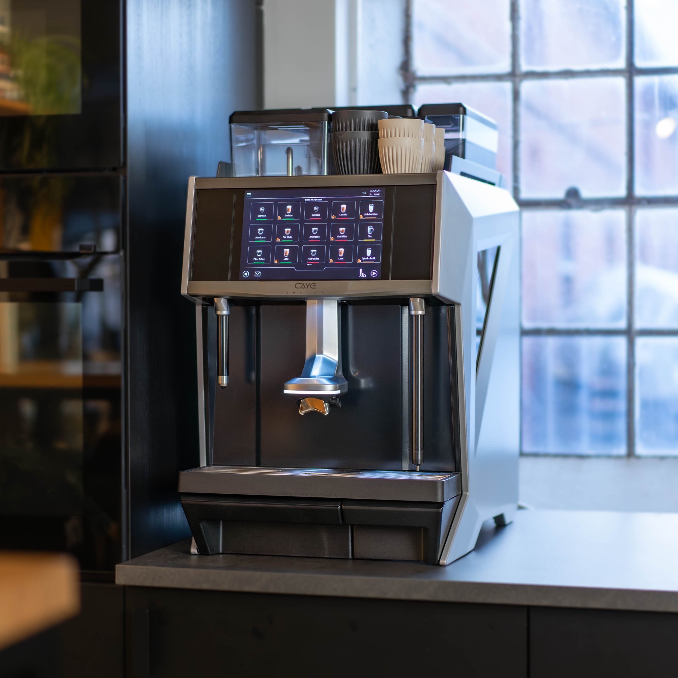 Clever Coffee Caye Smart X Office Edition espressor