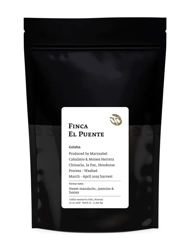 Tim Wendelboe Finca El Puente Geisha cafe mandarine