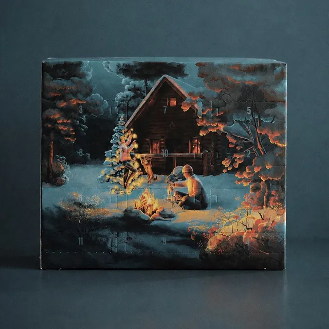 The Barn Inspiration Calendar Advent cafea 24x50g