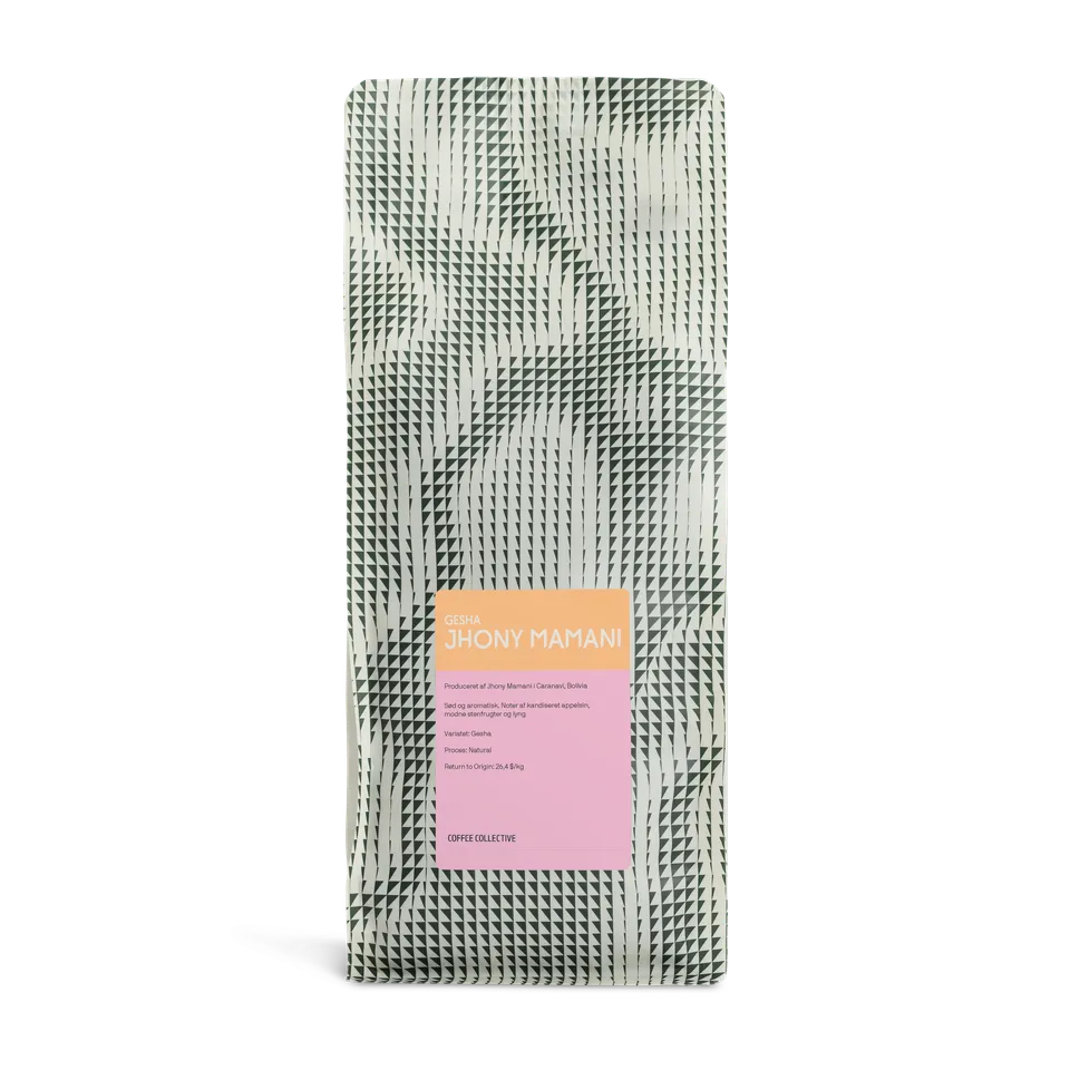 Coffee Collective Jhony Mamani Gesha cafea 1kg pentru filtru