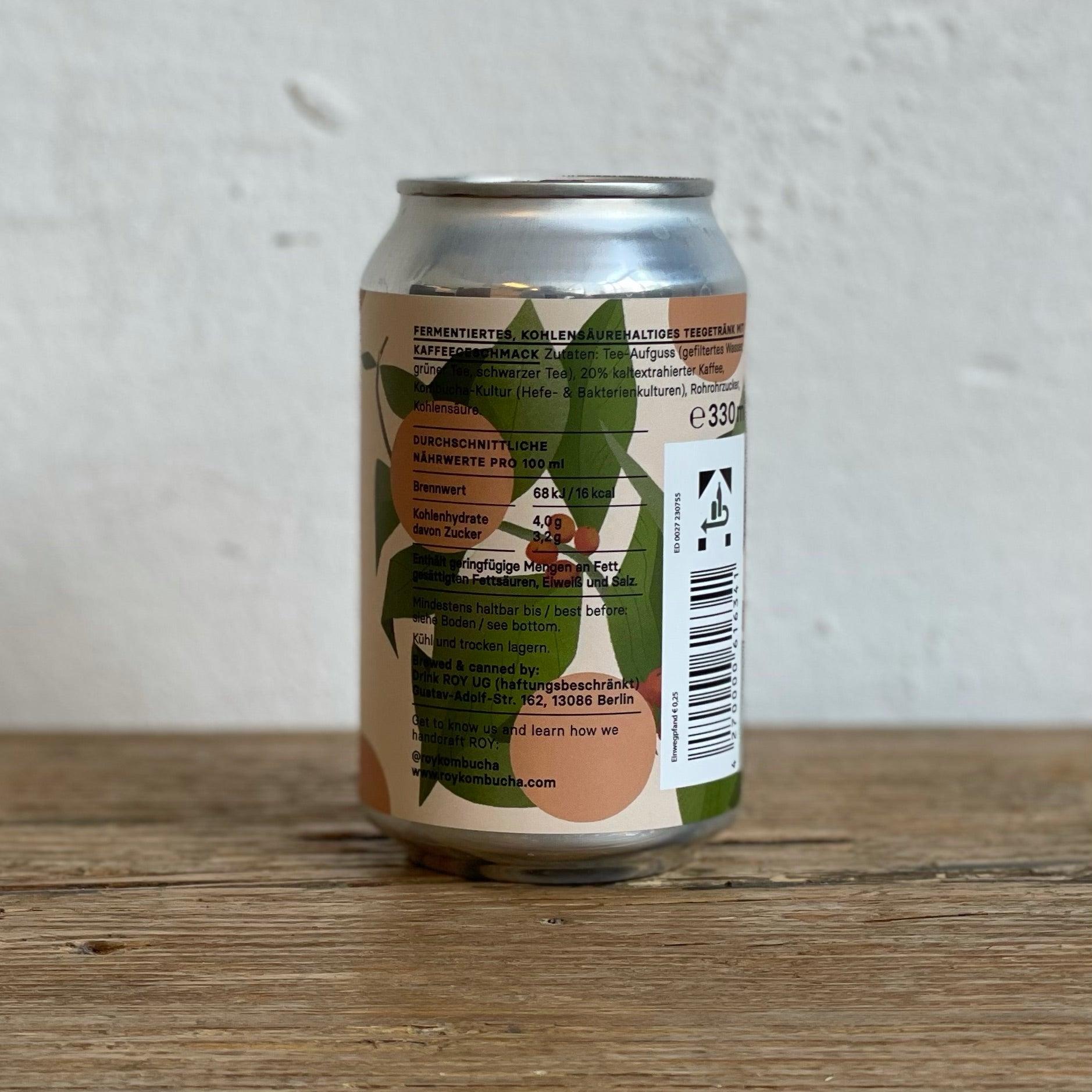 The Barn Roy Coffee Kombucha doză 330ml rece