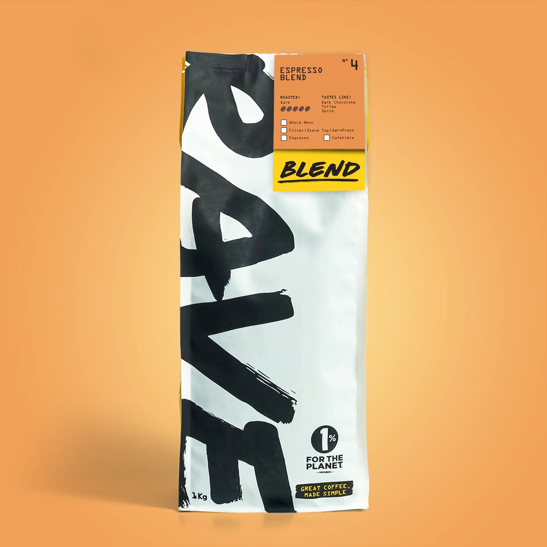 Rave Coffee Espresso Blend Nº 4 cafea boabe 250g ciocolată