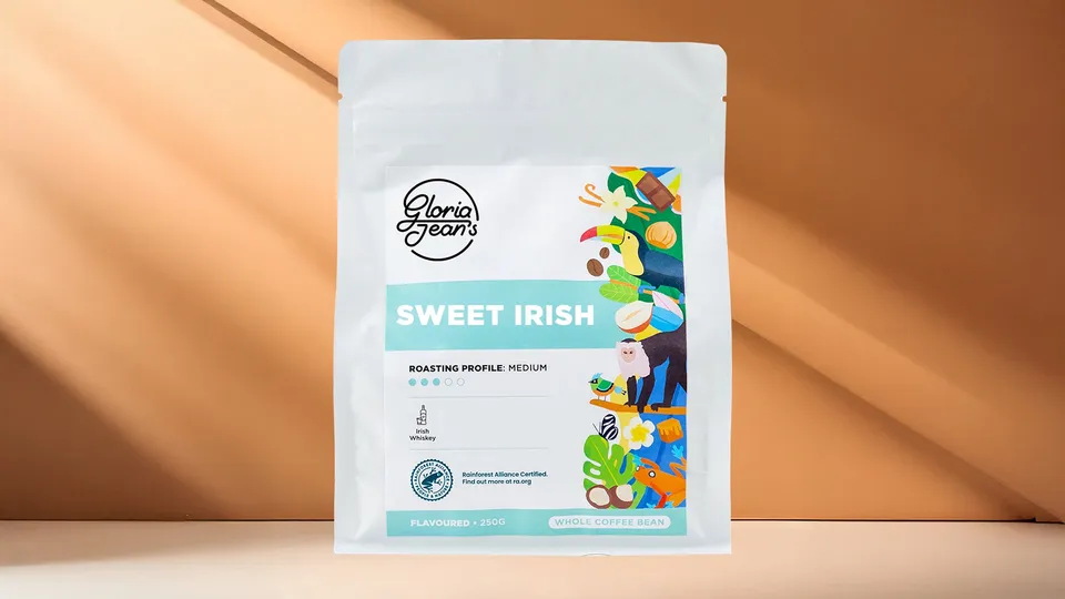 Gloria Jean's Sweet Irish cafea aromată 250 g