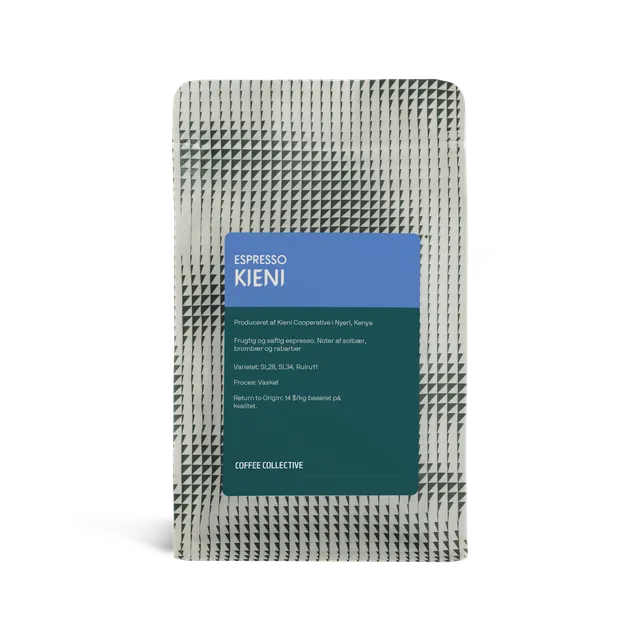 Coffee Collective Kieni Espresso cafea boabe 250 g cremoasă