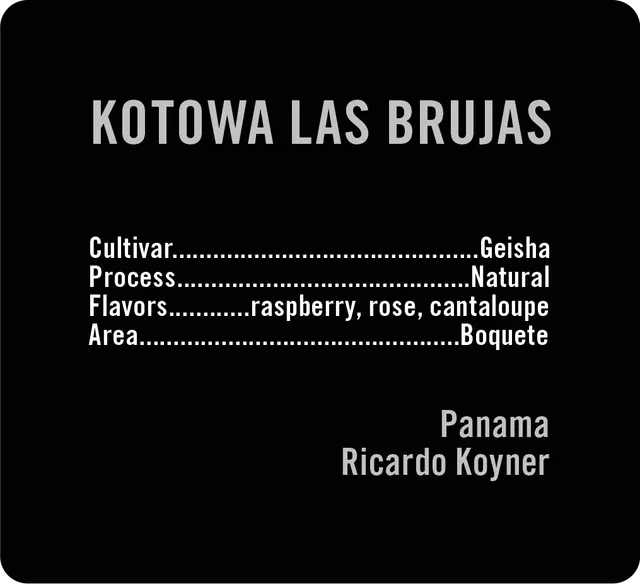 Apollon's Gold Kotowa Las Brujas Geisha cafea 50g
