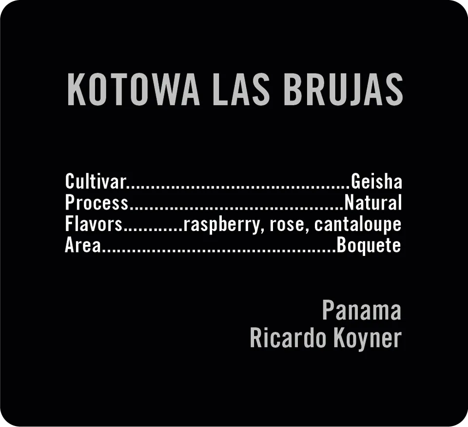 Apollon's Gold Kotowa Las Brujas Geisha cafea 50g