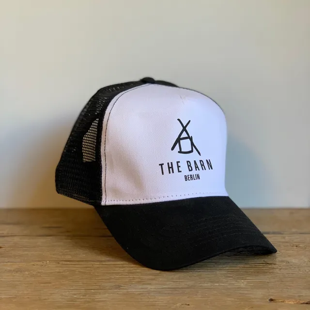 The Barn Trucker Cap sapca negru / alb marime unica