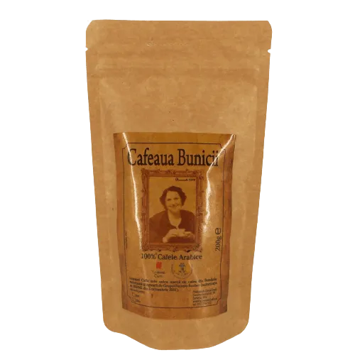 Cafeaua Bunicii 100% Arabica cafea boabe prăjire medie