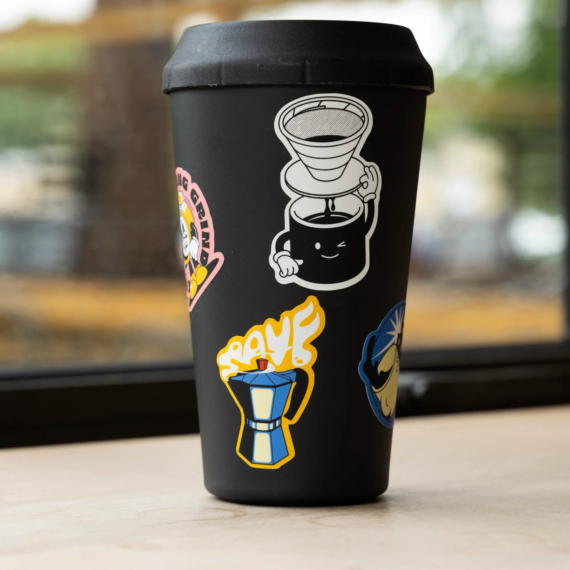Rave Coffee Sticker Pack Harry Knight set stickere 4 modele