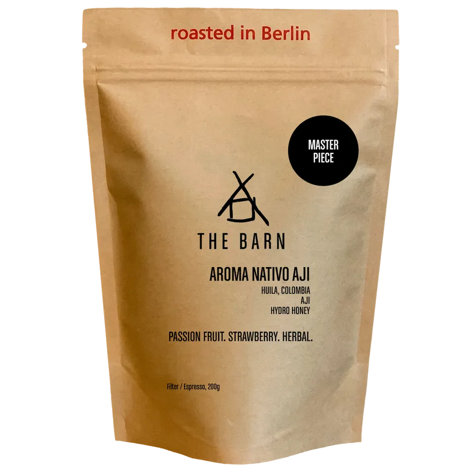 The Barn Aroma Nativo Aji cafea boabe 200g fructată
