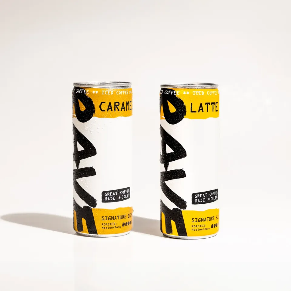 Rave Coffee Iced Coffee cafea rece 4 doze caramel latte