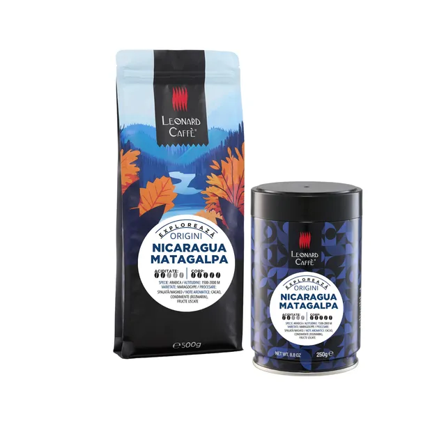 LEONARD Caffe Nicaragua Matagalpa cafea single origin