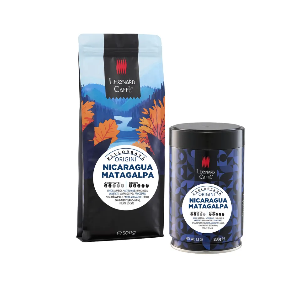 LEONARD Caffe Nicaragua Matagalpa cafea single origin