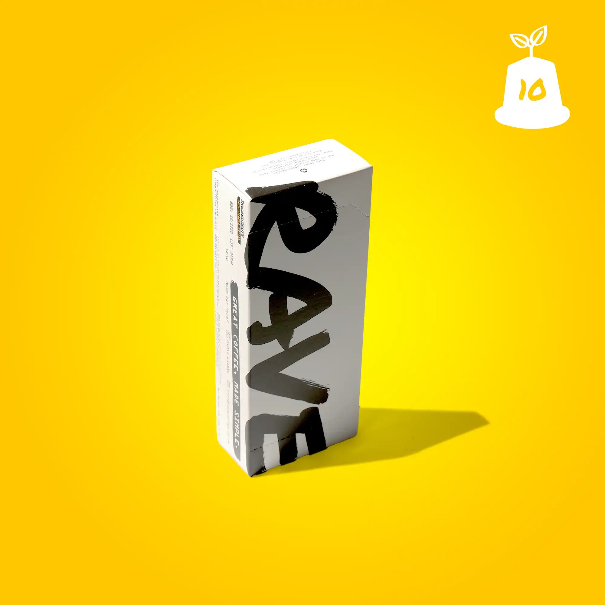 Rave Coffee Signature Blend capsule cafe 10 buc note caramel