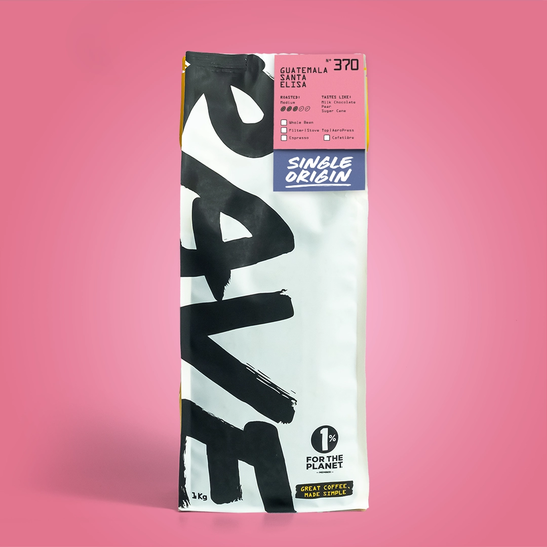 Rave Coffee Guatemala Santa Elisa Nº 370 cafea boabe 250g medie