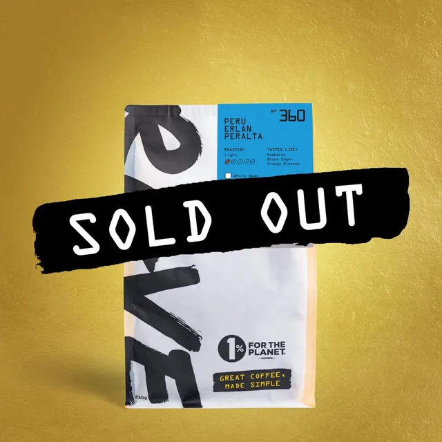 Rave Coffee Peru Erlan Peralta 360 cafea 250g fructata