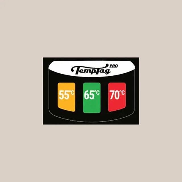 Rave Coffee Temptag Pro sticker lapte 3 temperaturi
