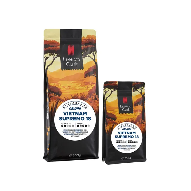 LEONARD Caffe Vietnam Hua Sen Supremo cafea boabe