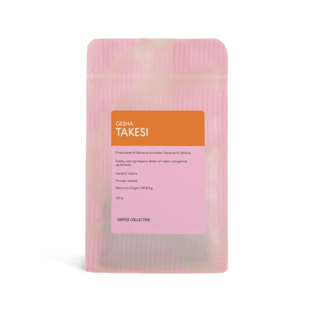 Coffee Collective Takesi Gesha cafea 120g Bolivia filtru